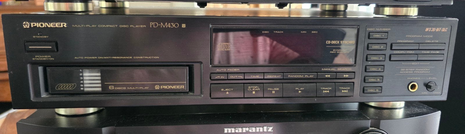Pioneer PD-M430 Multi-Play Compact Disc Speler, Audio, Tv en Foto, Ophalen of Verzenden, Zo goed als nieuw, Pioneer, Wisselaar