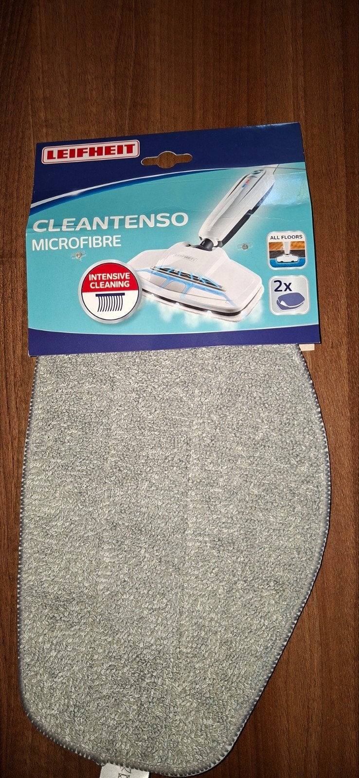 Leifheit cleantenso dweil 2st NIEUW, Huis en Inrichting, Schoonmaakartikelen, Ophalen of Verzenden, Mop of Dweil