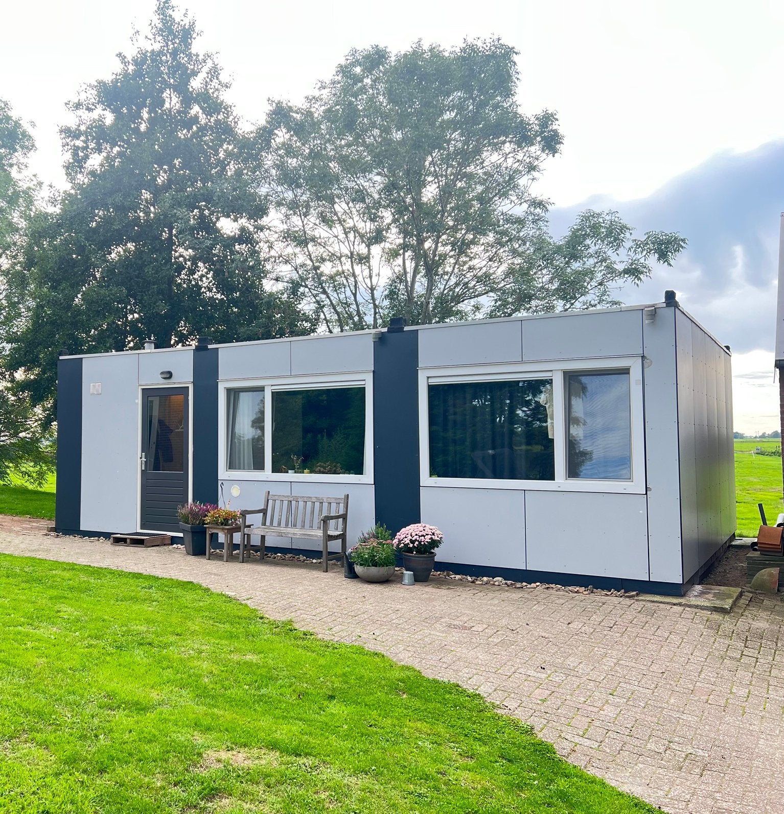 Nette woonunit 54m2, geschikt voor gezin, gasloos, airco, Ophalen, Gebruikt