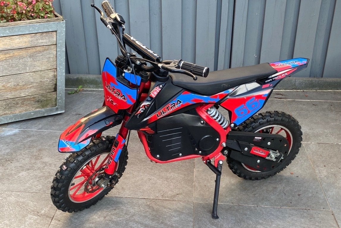 Elektrische Dirtbike Ultra Mini Moto Pro - Zo goed als nieuw, Fietsen en Brommers, Minibikes, Midibikes en Pitbikes, Ophalen, Zo goed als nieuw
