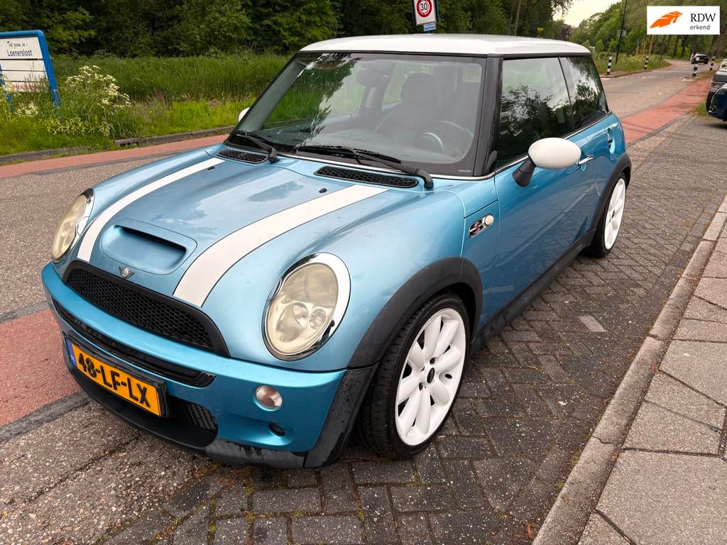 Mini Mini 1.6 Cooper S Chili HOBBY / PROJECT!, Auto's, Mini, Voorwielaandrijving, Gebruikt, Zwart, 4 cilinders