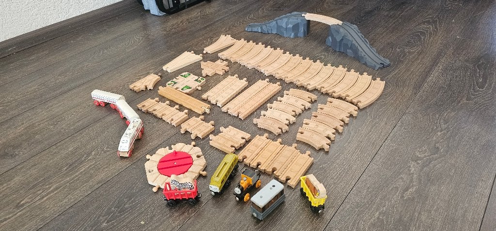Thomas de trein Hout Set 3, Kinderen en Baby's, Speelgoed | Thomas de Trein, Ophalen of Verzenden, Gebruikt