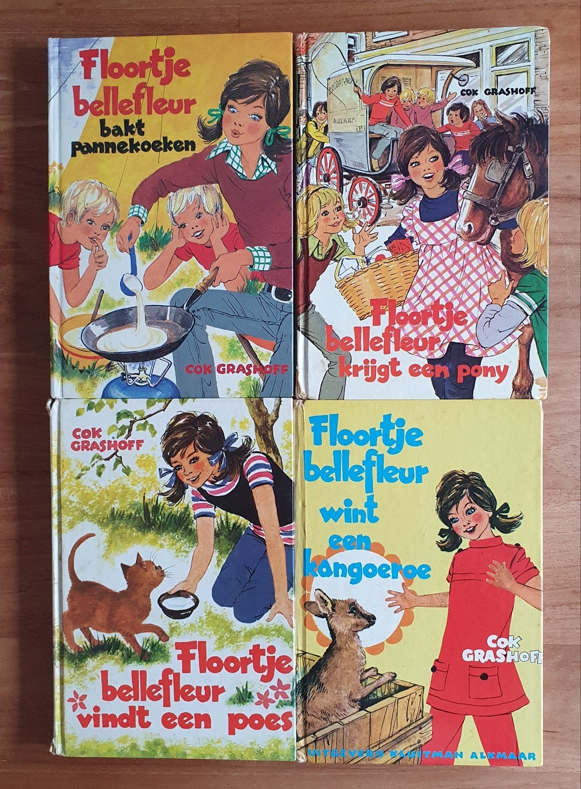 Floortje Bellefleur Cok Grashoff 4x Kluitman TOTAALPRIJS, Boeken, Ophalen of Verzenden, Zo goed als nieuw, Fictie algemeen
