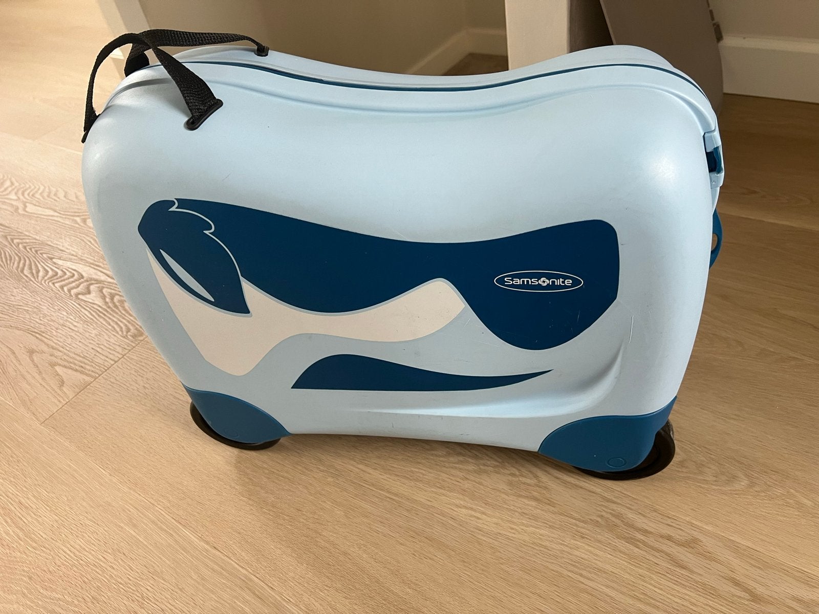Samsonite Dream Rider Kinderkoffer - Blauw Puppy, Ophalen, Gebruikt
