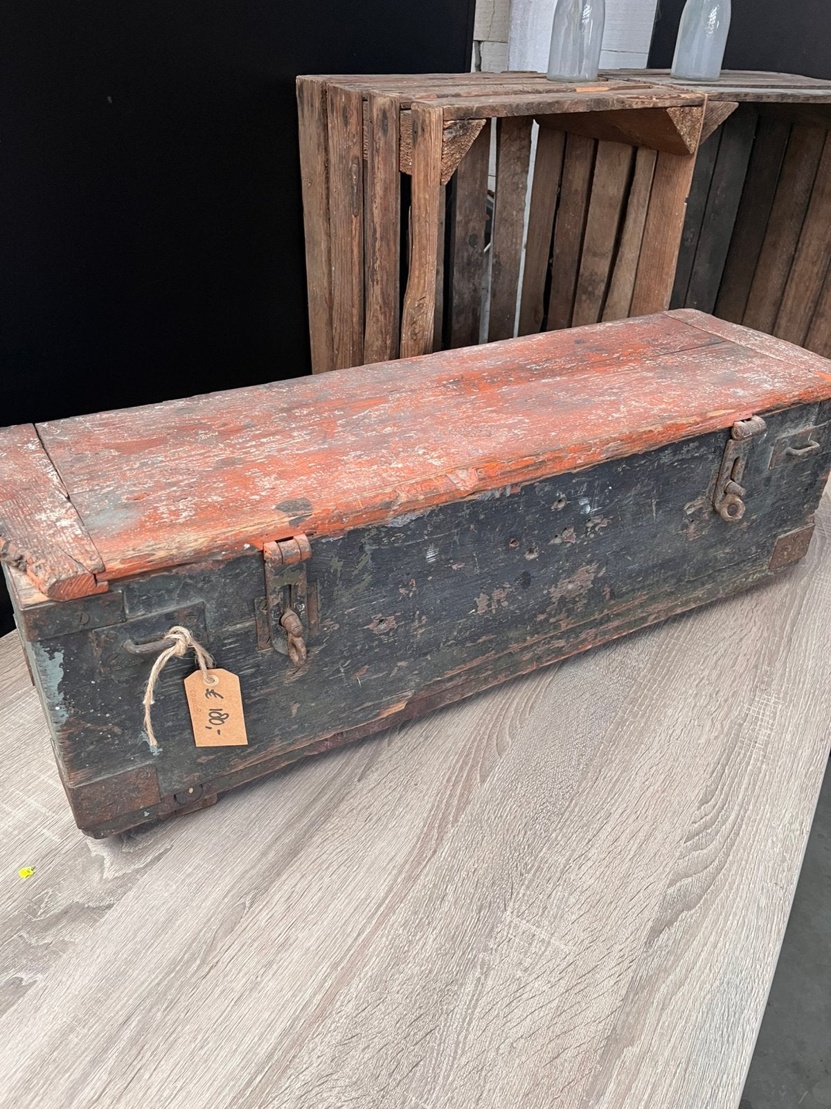 Retro wapenkist, Ophalen, Xx, Minder dan 50 cm, 75 tot 100 cm