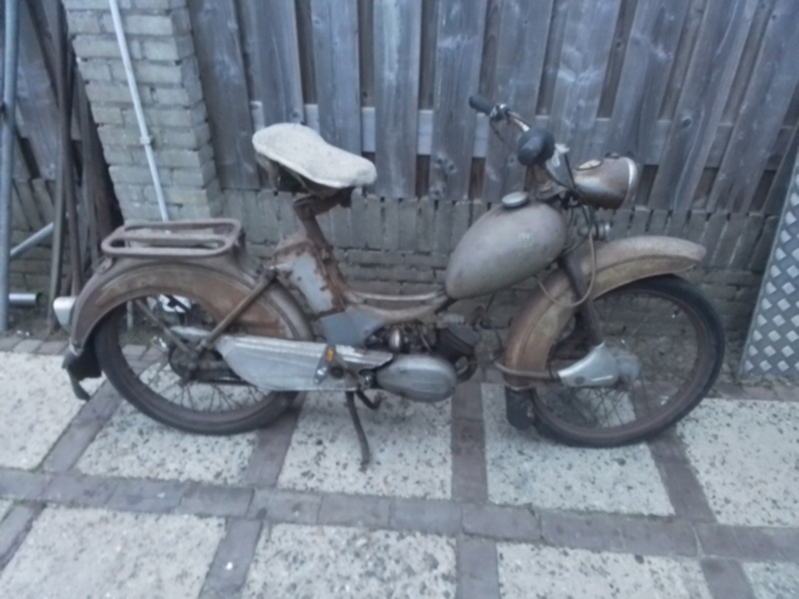 simson sr2 oltimer  met kenteken, Fietsen en Brommers, Ophalen of Verzenden, Gebruikt, Blok, Overige merken
