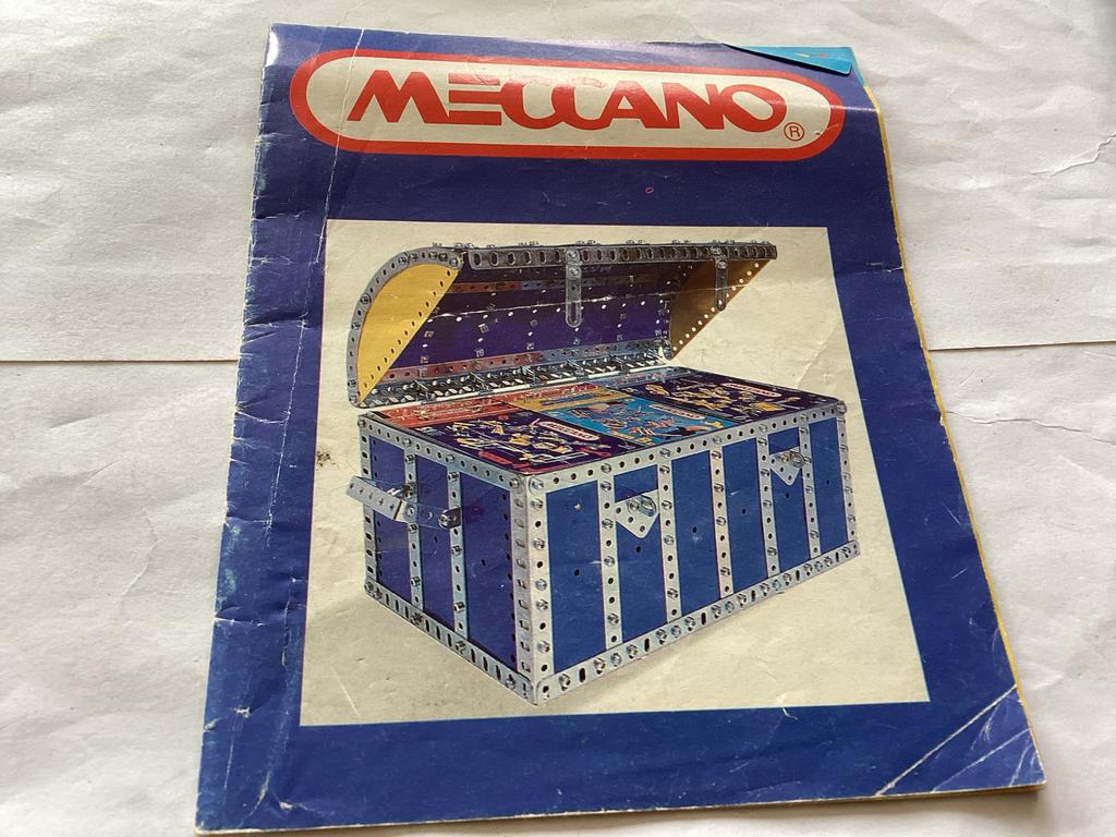 Meccano Junior en Starter Bouwinstructies Boekje met 16 blz, Ophalen of Verzenden, Gebruikt, Overige typen, Overige merken