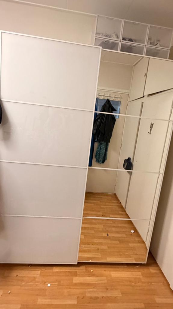 2 pax deur ikea voor pax 150x201, 200 cm of meer, Zo goed als nieuw, Minder dan 25 cm, 50 tot 100 cm
