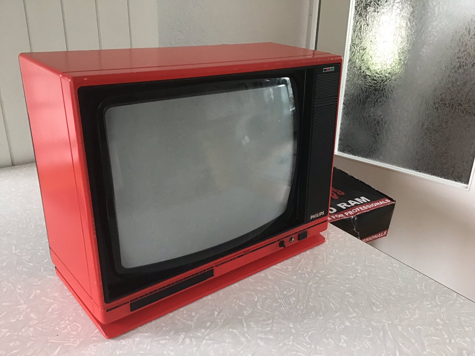 Philips tv rood, Audio, Tv en Foto, Ophalen, Gebruikt, 40 tot 60 cm, Philips