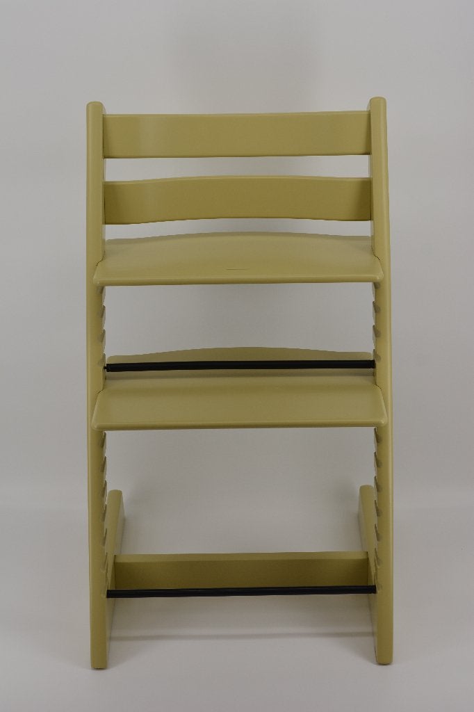 Stokke Tripp Trapp Wheat Yellow – Trip Trap Refurbished, Kinderen en Baby's, Verzenden, Gebruikt, Meegroeistoel, Aanschuifbaar