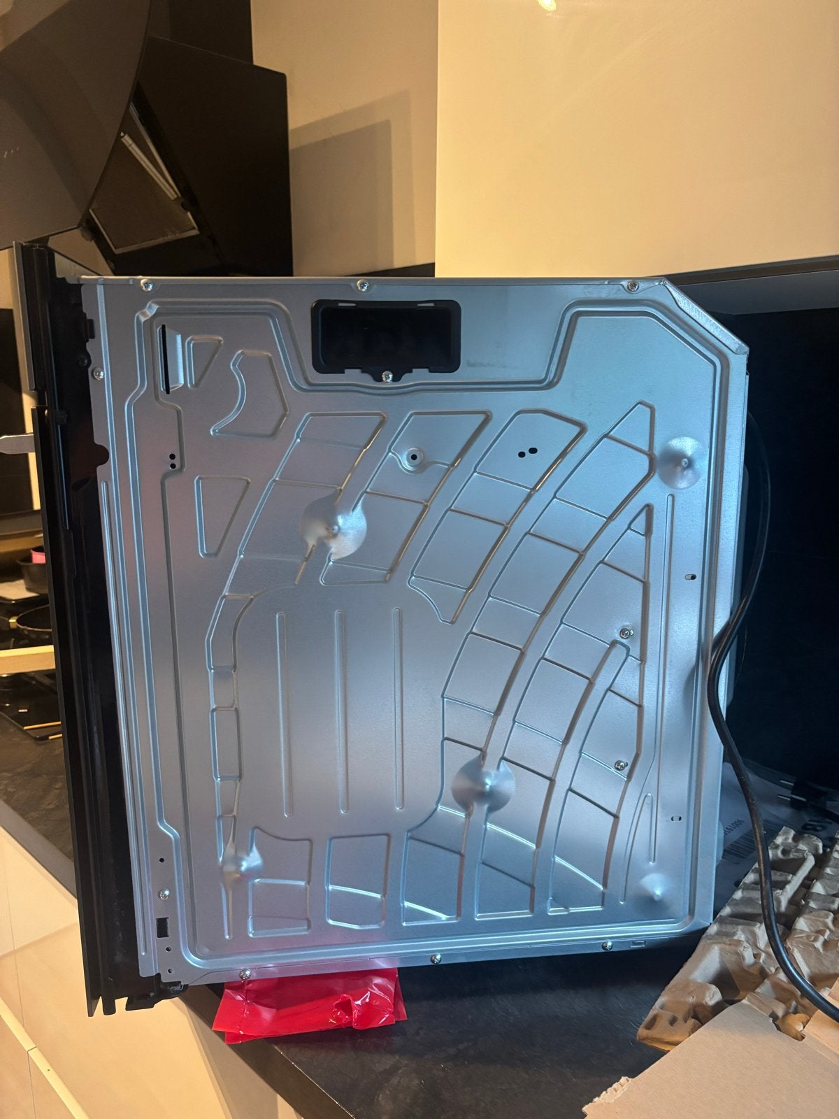 Inventum Inbouw Heteluchtoven - Zo goed als nieuw, Witgoed en Apparatuur, Ovens, Ophalen, Hete lucht, Inbouw, 55 tot 60 cm