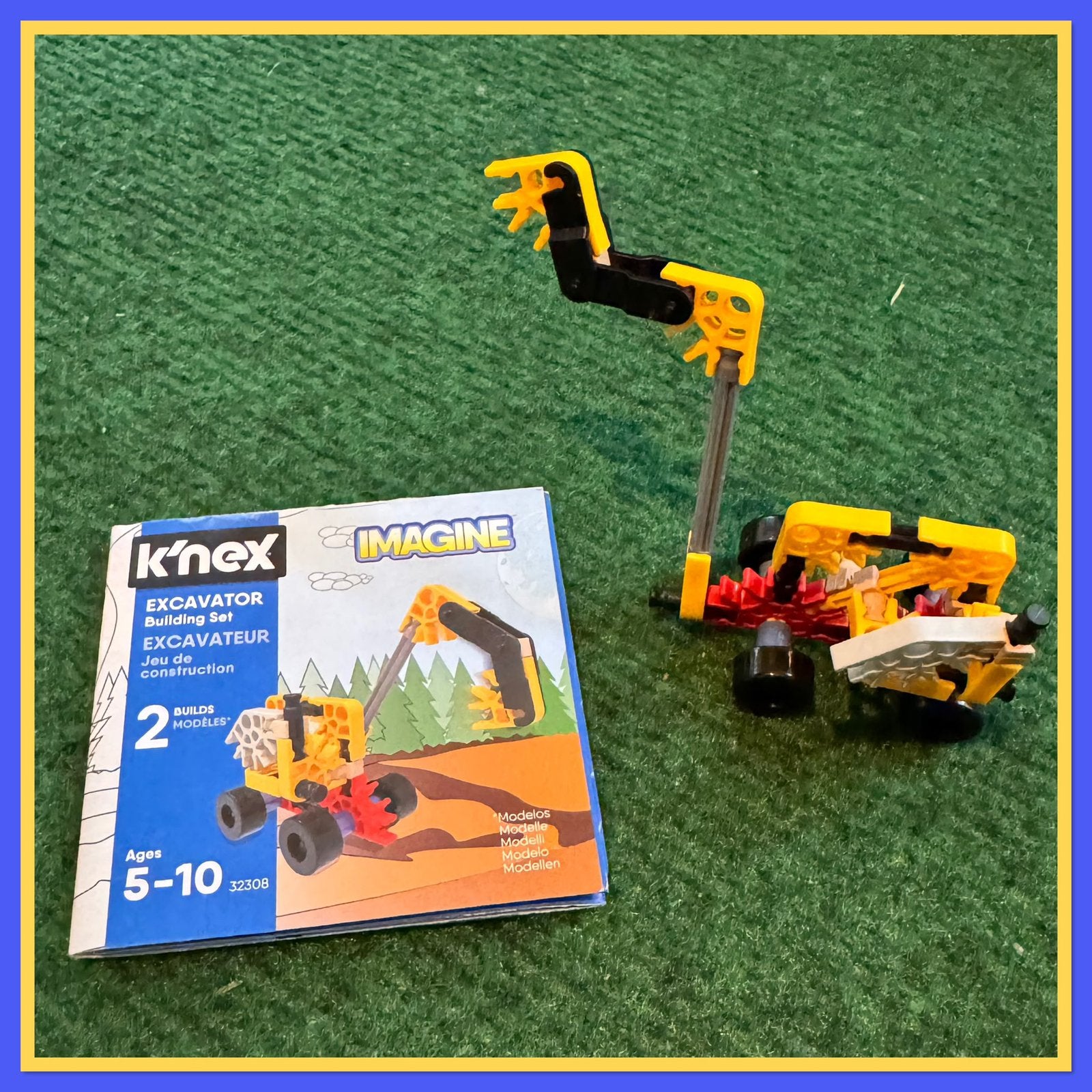 K’nex graafmachine, Ophalen, Gebruikt, K'nex