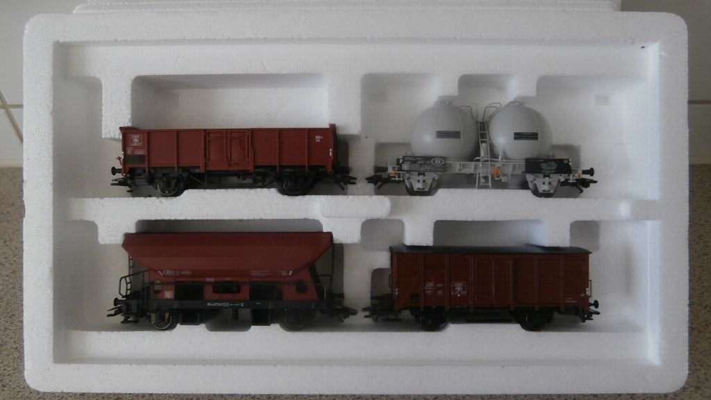 Marklin goederen setje België ho 47888, Hobby en Vrije tijd, Wisselstroom, Wagon, Ophalen of Verzenden, Zo goed als nieuw