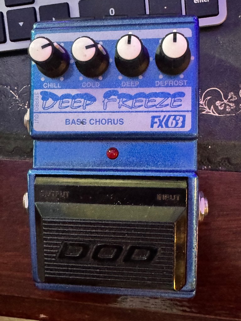 DOD Deep Freeze Bass Chorus, Ophalen of Verzenden, Gebruikt, Chorus