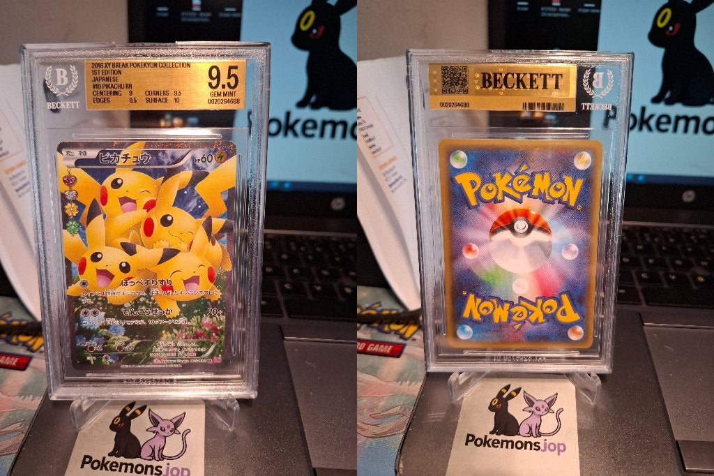 Mooie BGS gegrade Pokemon kaarten ultra rare, Ophalen of Verzenden, Nieuw, Losse kaart, Foil