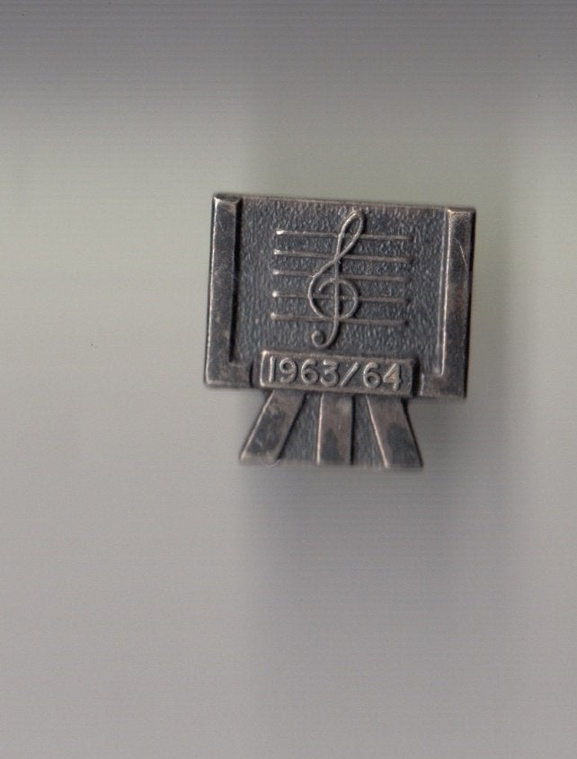 Hamonie broche, Gebruikt, Niet vindbaar, Niet vindbaar, Speldje of Pin