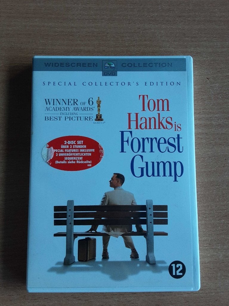 Forrest Gump DISC 1 & 2, Vanaf 12 jaar, Ophalen of Verzenden, Zo goed als nieuw