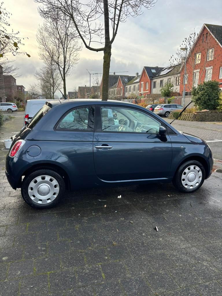 Fiat 500 1.2 C 2008 Blauw | Nette staat, Auto's, Fiat, Voorwielaandrijving, 1242 cc, 4 cilinders, 840 kg