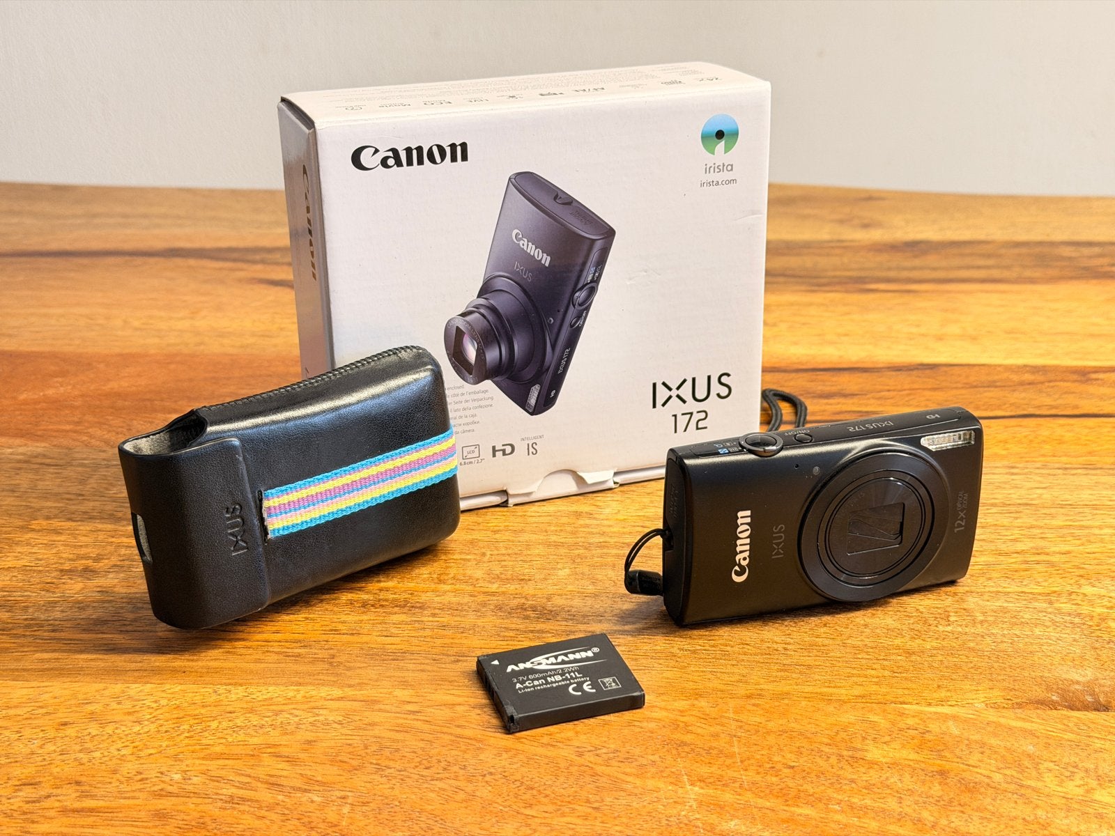 Canon IXUS 172 Compactcamera met 12x optische zoom