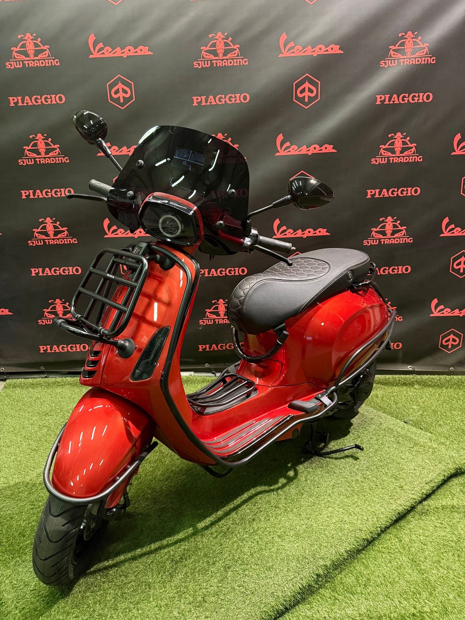 Vespa Sprint 2021 Brom! Candy Red / RS Zadel / Garantie!, -, Maximaal 45 km/u, -, Ophalen of Verzenden