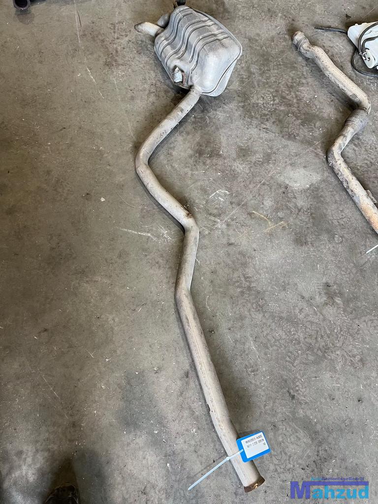 MERCEDES E KLASSE W211 2.2 CDI uitlaat einddemper 2002-2009, Gebruikt, Mercedes-Benz AG, Mercedes-Benz, Ophalen of Verzenden