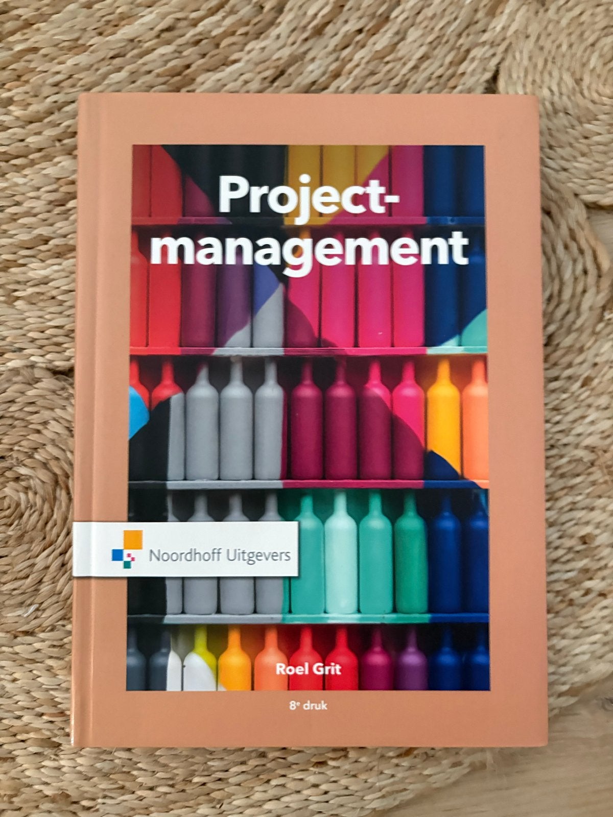 Projectmanagement - Roel Grit (8e druk), Boeken, Studieboeken en Cursussen, Ophalen of Verzenden, Gamma, Zo goed als nieuw, HBO