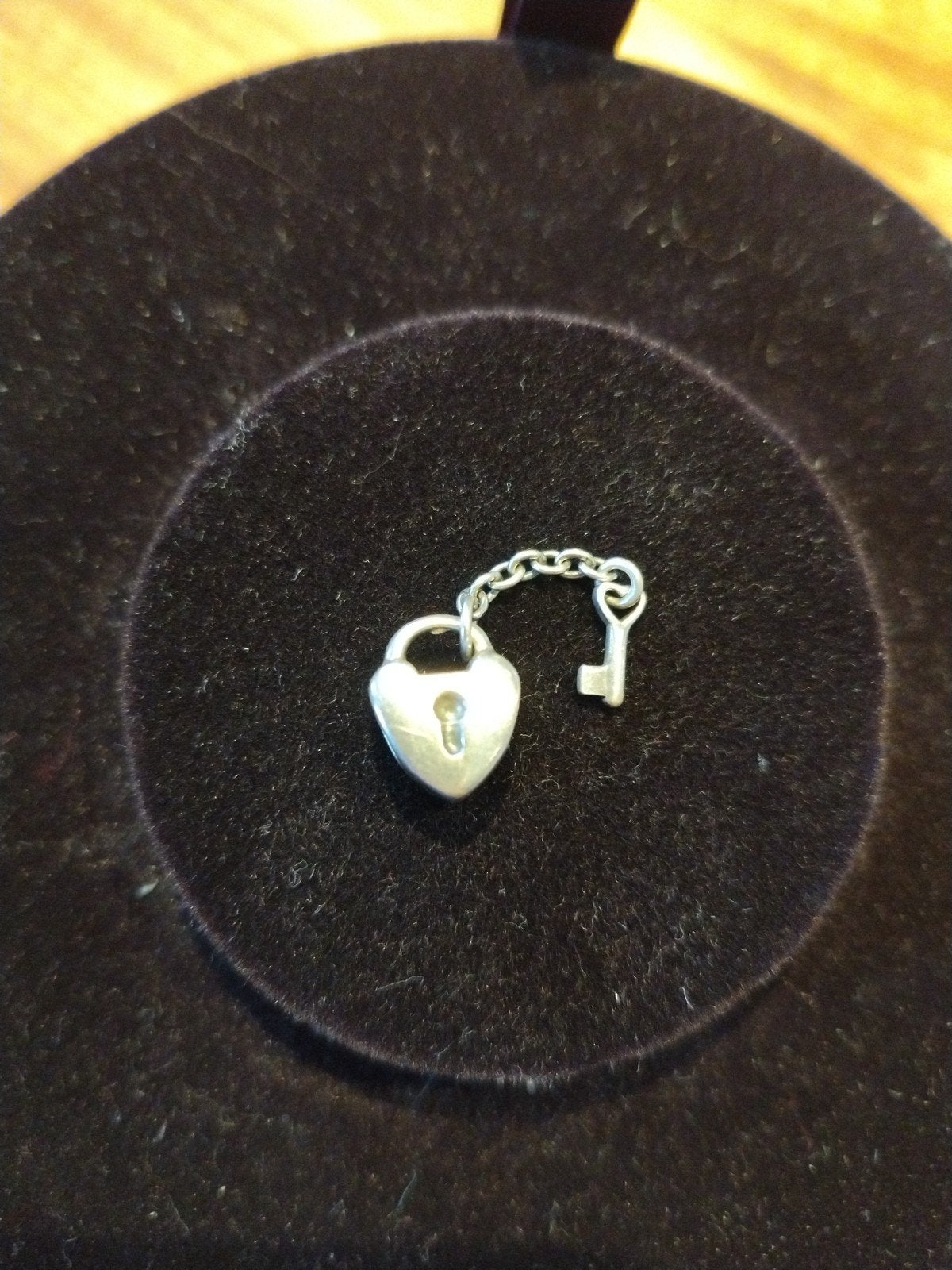 Pandora zilveren bedel Key to my Heart, Pandora, Ophalen of Verzenden, Zo goed als nieuw, 1 bedel
