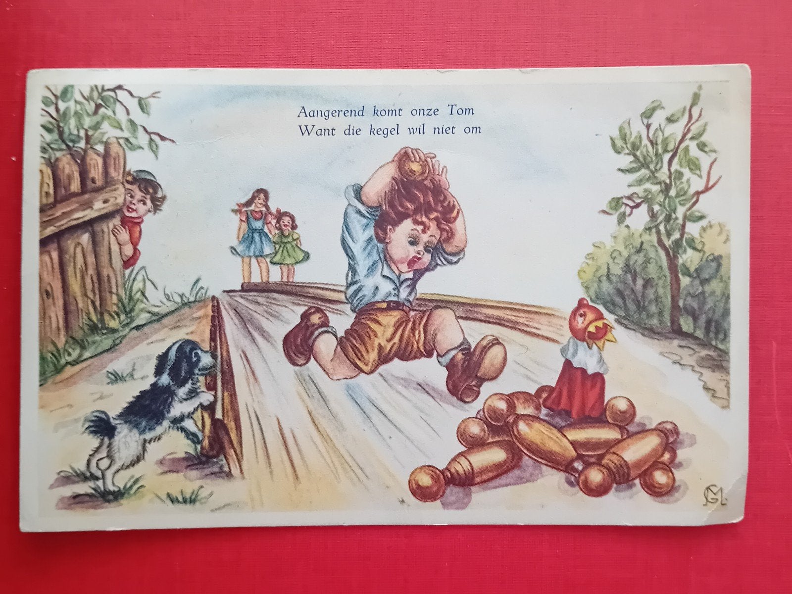 Ansichtkaart Fantasie, Ophalen of Verzenden