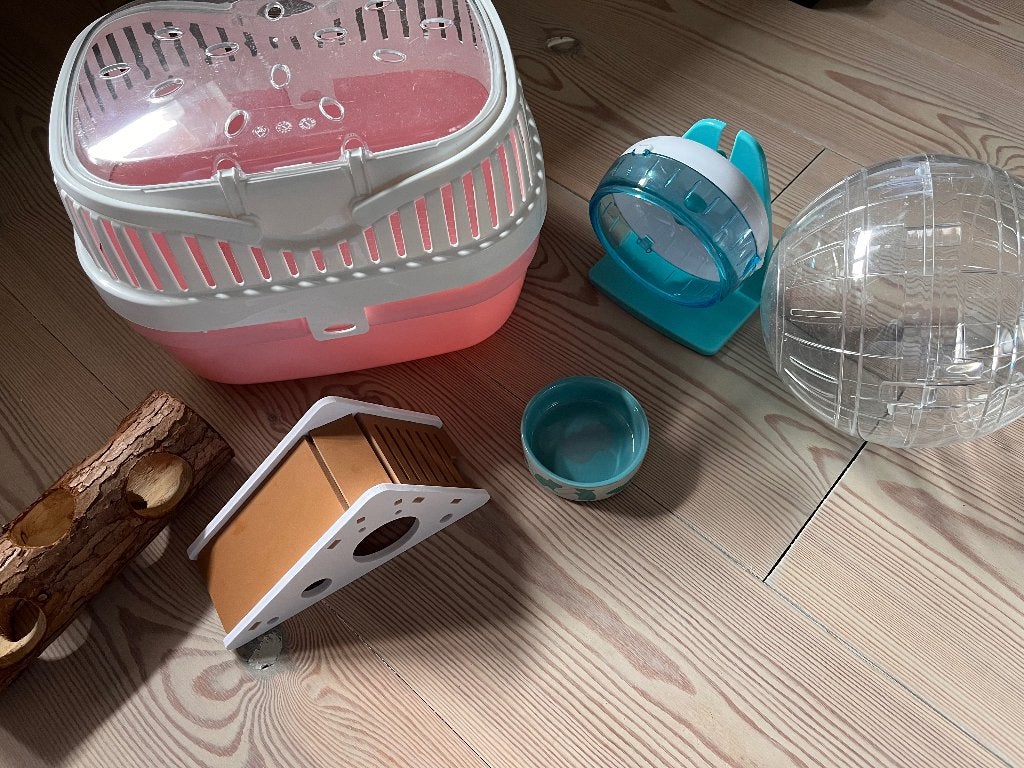 Hamster accessoires, Dieren en Toebehoren, Minder dan 60 cm, Overige typen, Minder dan 75 cm, Zo goed als nieuw