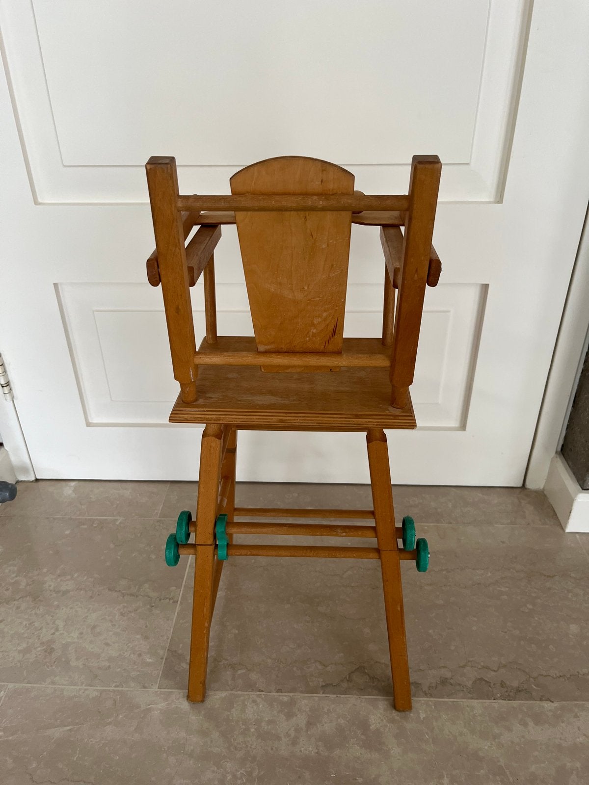 Houten poppenstoel met eetblad, Ophalen, Gebruikt, Overige typen