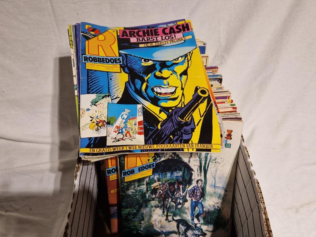 Partij Robbedoes magazines, Ophalen, Gelezen, Stripboeken