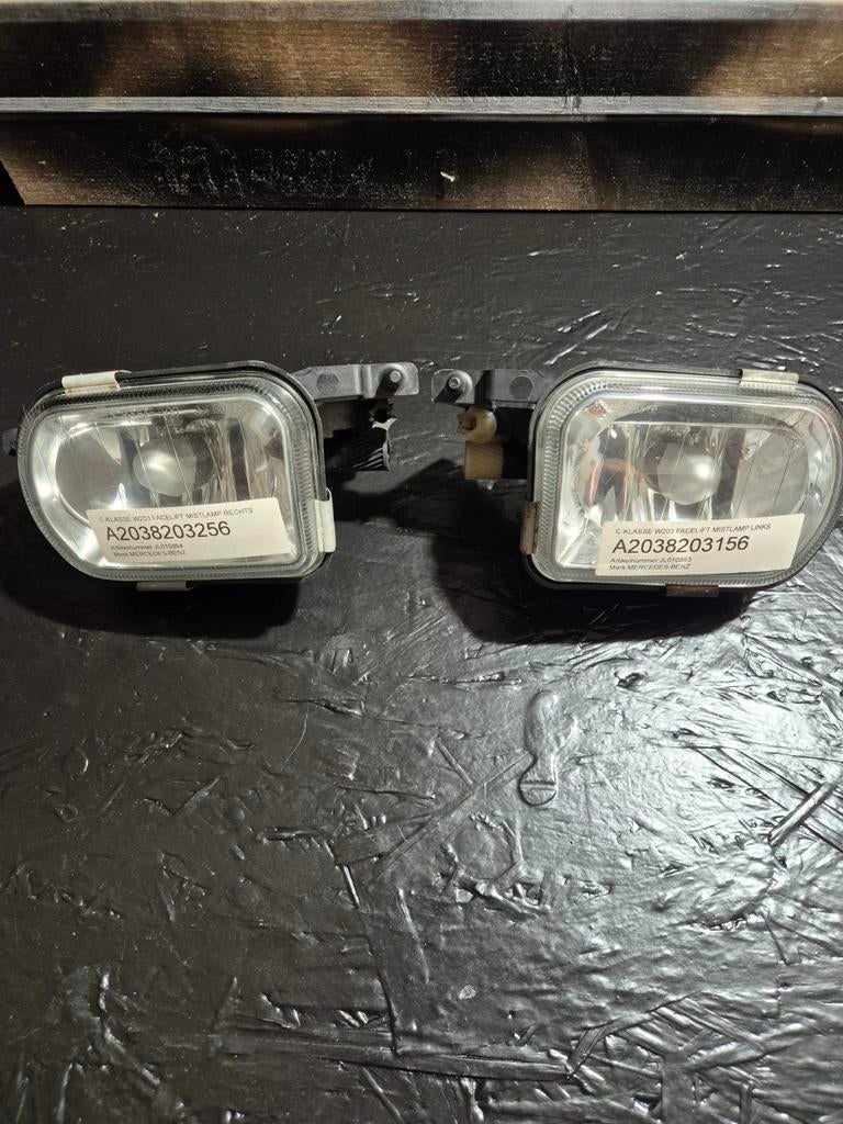Te koop mistlampen mercedes w203 avantgarde, Auto-onderdelen, Verlichting, Ophalen of Verzenden