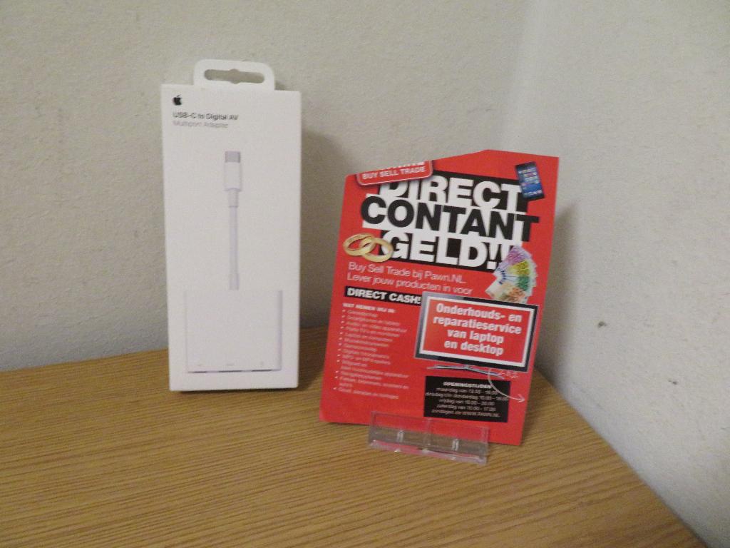 Apple USB‑C-naar-digitale-AV kabel | Pawn Eindhoven, Ophalen, Nieuw, Minder dan 2 meter, Overige kabels