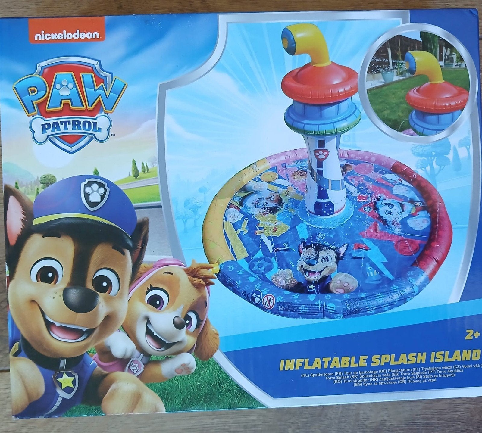 Paw Patrol Opblaasbaar Spat Eiland - Nieuw in doos, Ophalen of Verzenden, Zo goed als nieuw