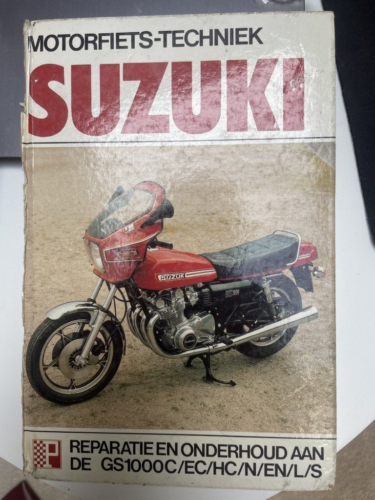 werkplaatshandboek SUZUKI GS1000; 9,95 euro;, Ophalen of Verzenden, Suzuki