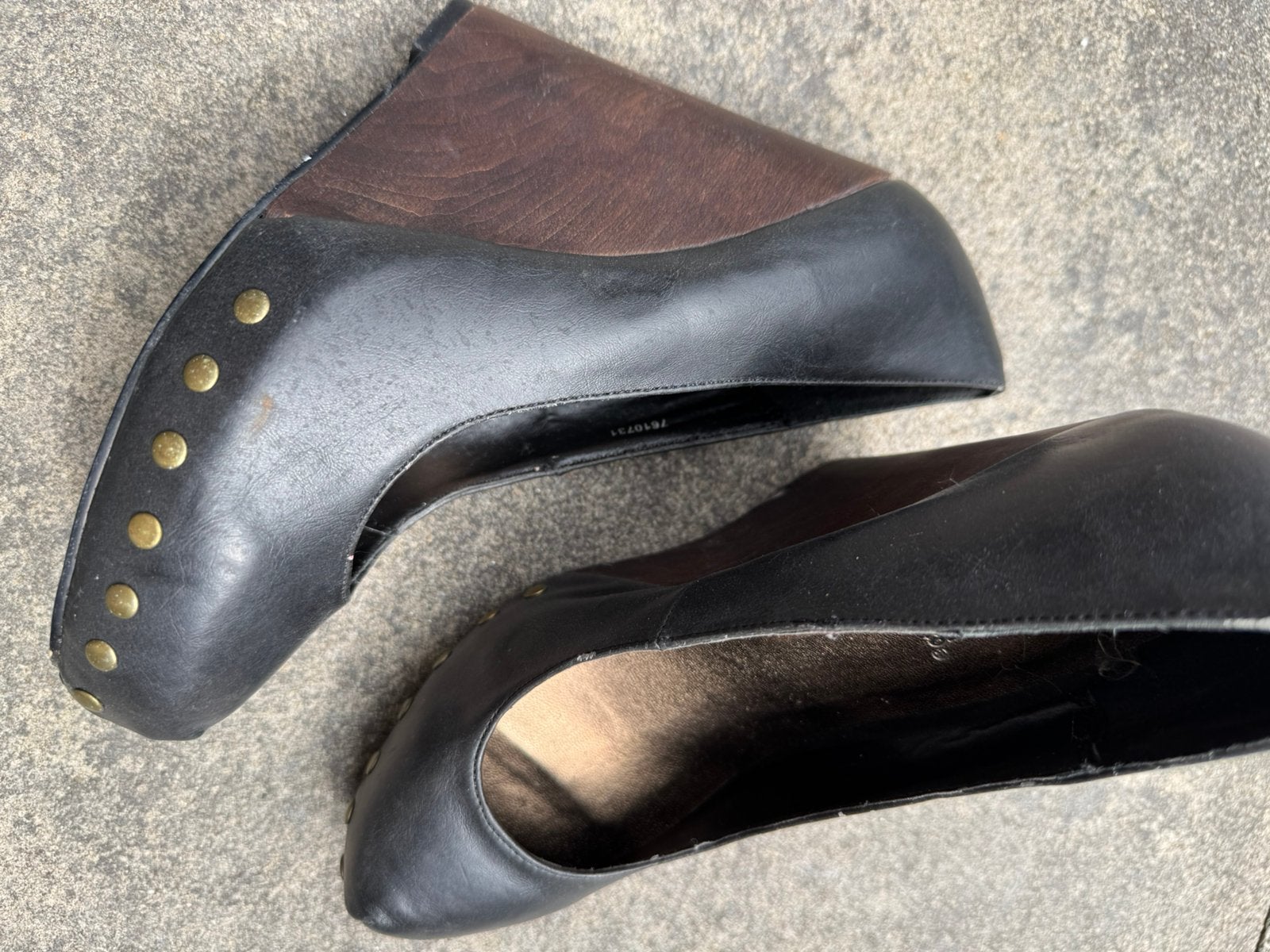Zwarte plateau zool schoenen - nooit gedragen, Kleding | Dames, Schoenen, Zwart, Nieuw, Ophalen of Verzenden, Schoenen met hoge hakken