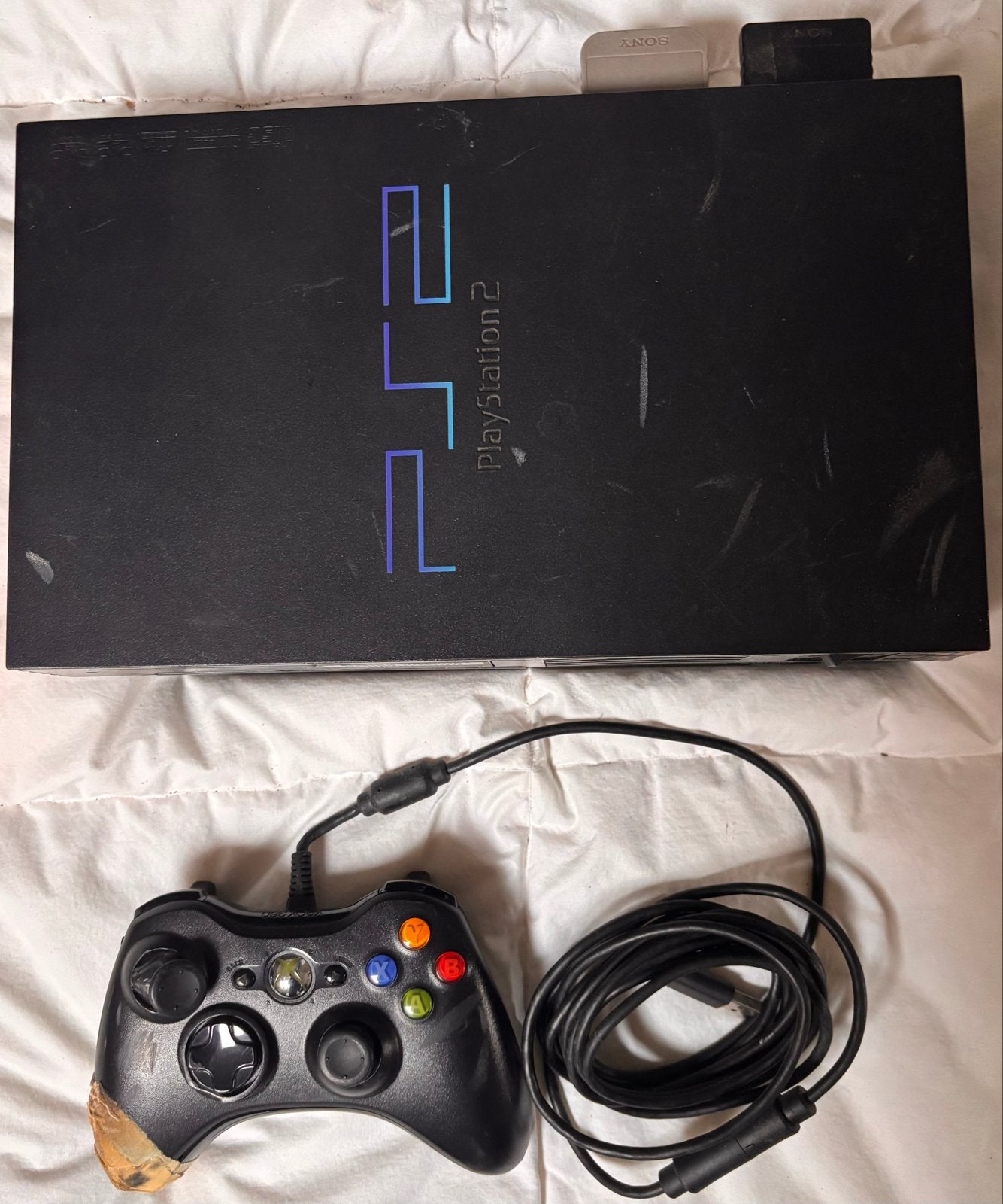 PlayStation 2 (PS2) met controller (m2456971057) — Spelcomputers | Sony ...