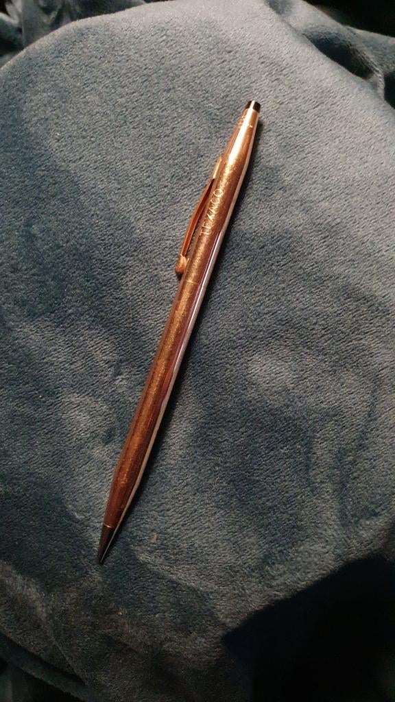 Cross pen rolled gold, Verzamelen, Ophalen of Verzenden, Balpen, Cross
