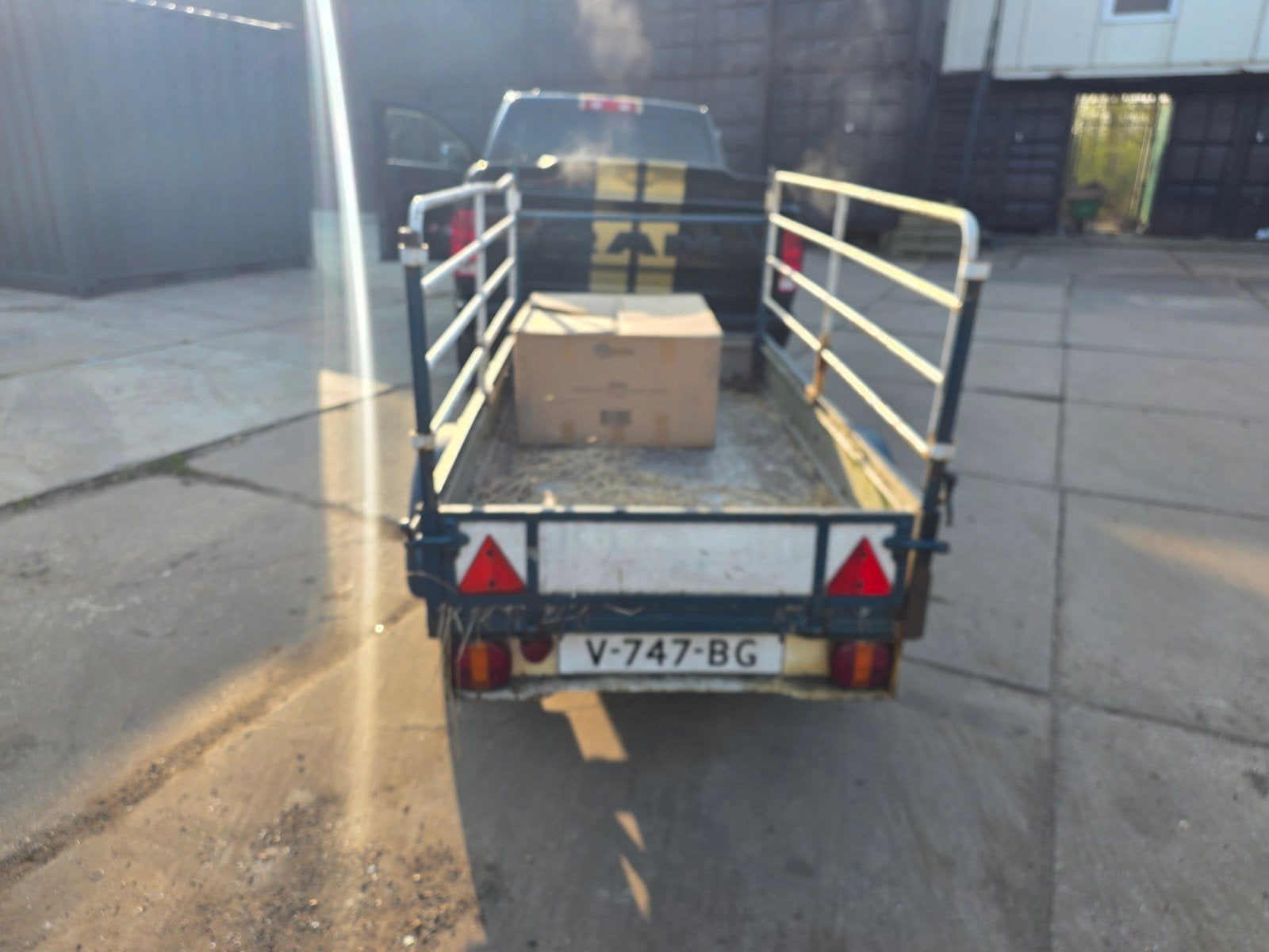 Aanhanger aanhangwagen, Ophalen