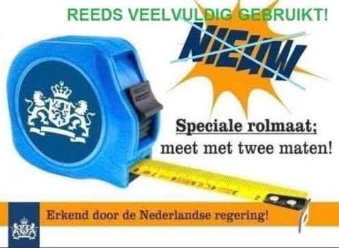 Speciale Rolmaat: Meet met Twee Maten!, Doe-het-zelf en Verbouw, Gereedschap | Handgereedschap, Ophalen of Verzenden, Gebruikt
