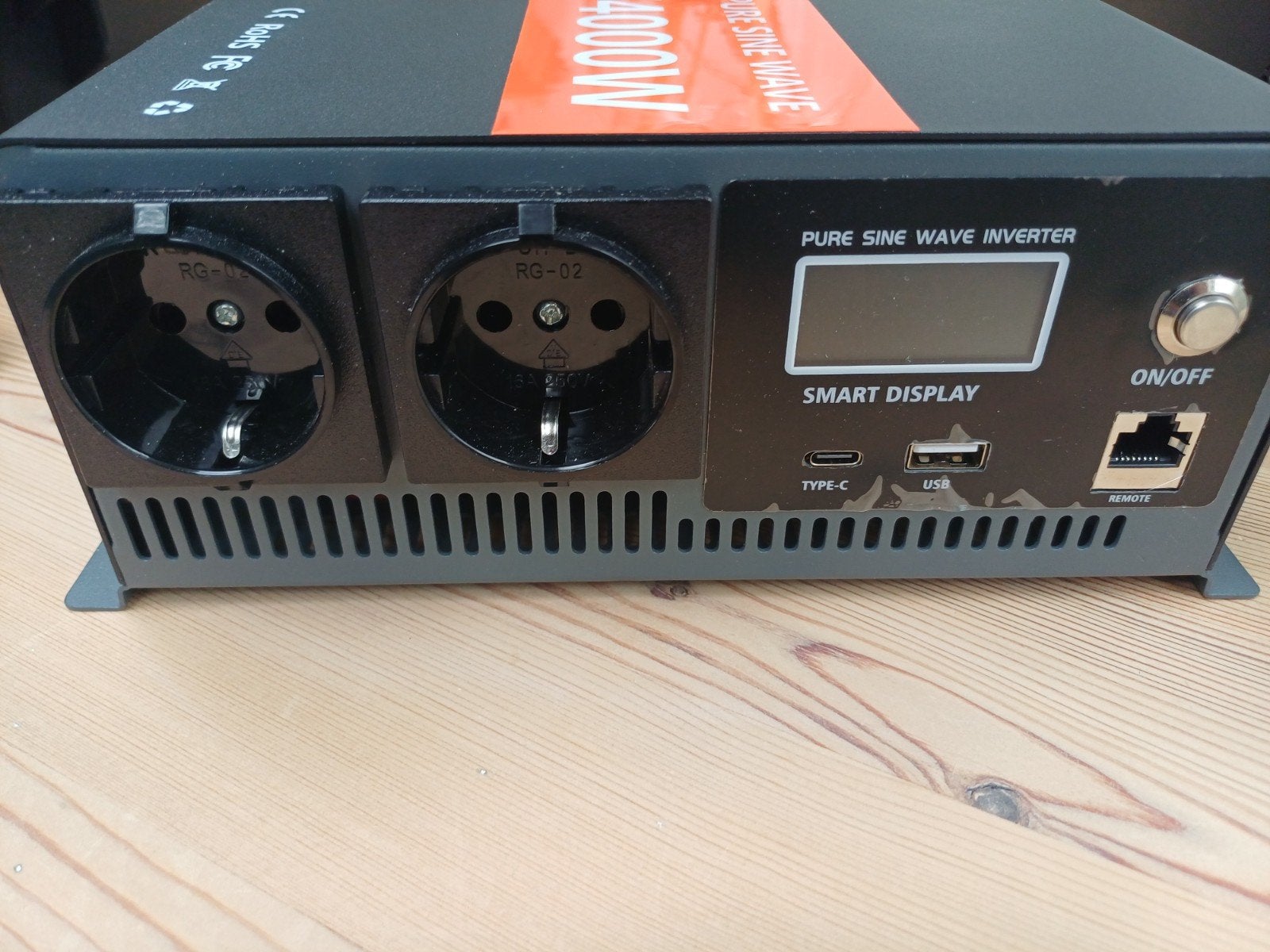 Zuivere Sinus Omvormer 4000W 12V naar 220V, Ophalen of Verzenden, Nieuw