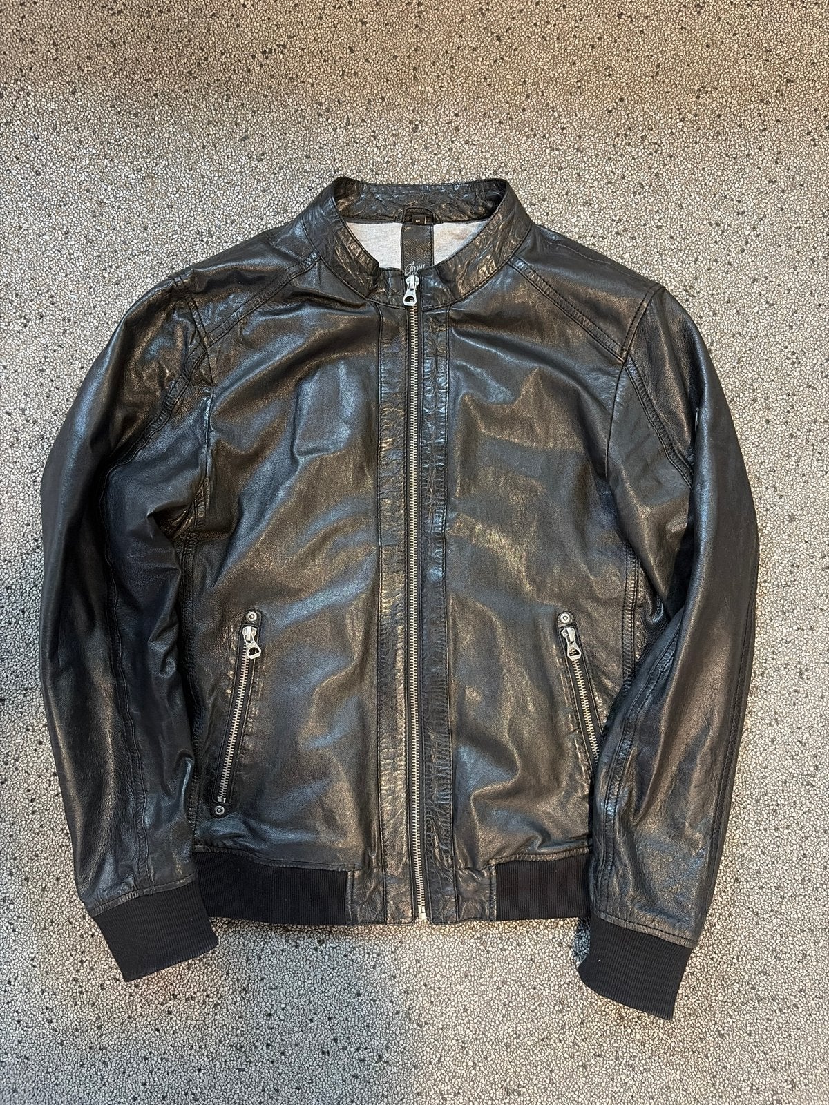 Originele Gipsy Grahan 100% Nappa Leren Jas Zwart, Ophalen of Verzenden, Zo goed als nieuw, Maat 48/50 (M), Zwart