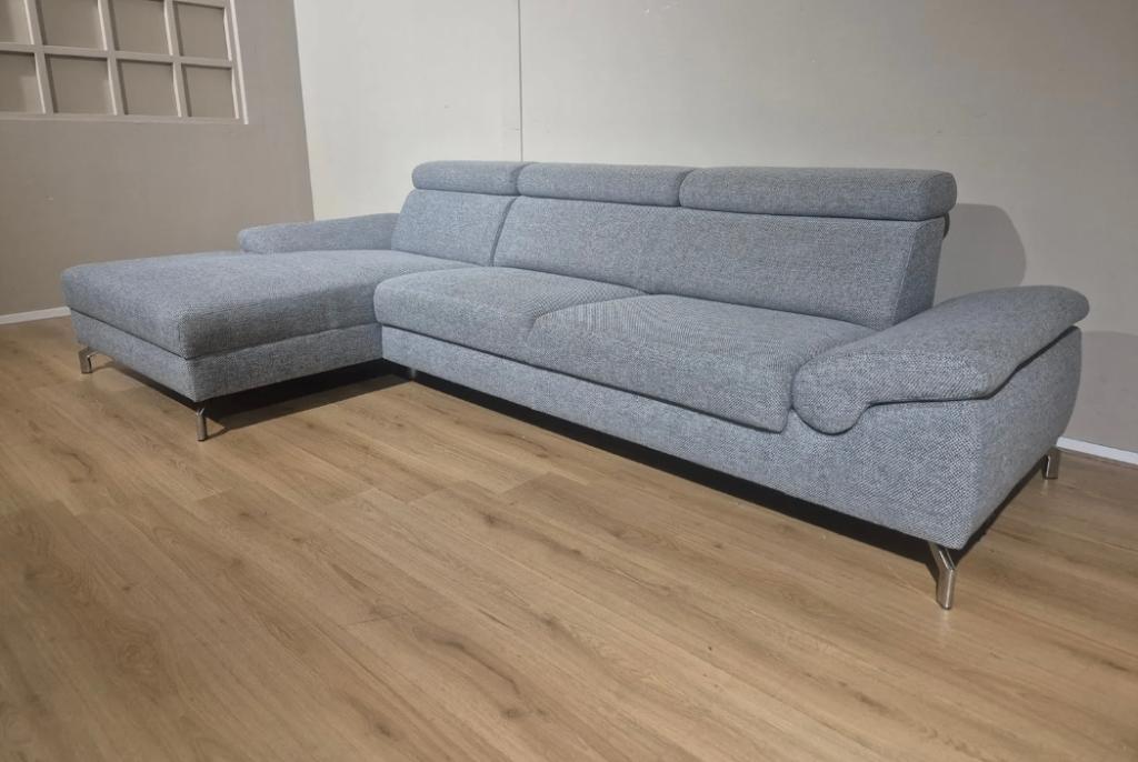 Mooie Montel - Urban - Hoekbank, Huis en Inrichting, 250 tot 300 cm, Hoekbank, Ophalen of Verzenden, Zo goed als nieuw