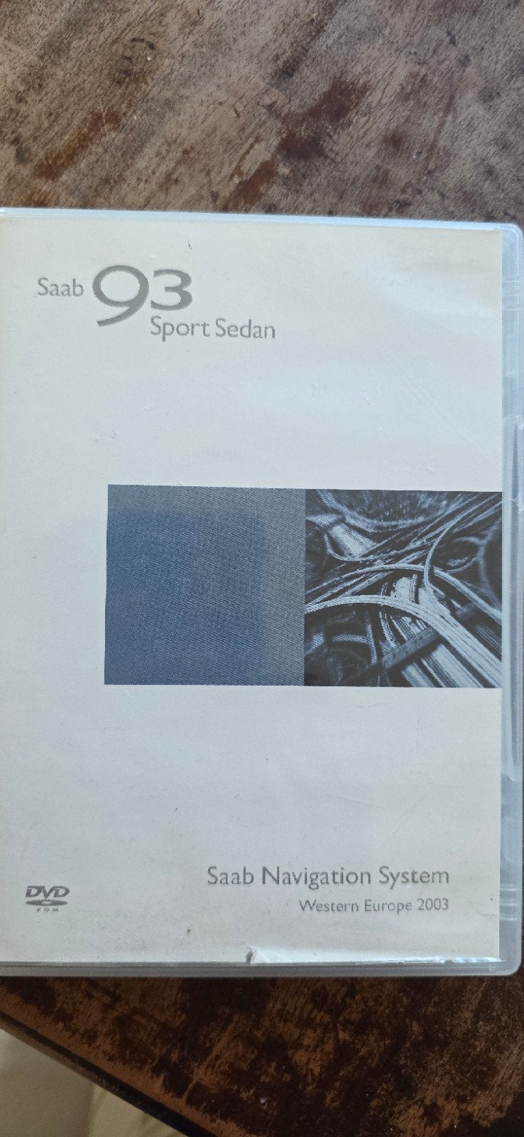 Saab 9-3 Sport Sedan Navigatie DVD West-Europa 2003, Ophalen of Verzenden, Gebruikt