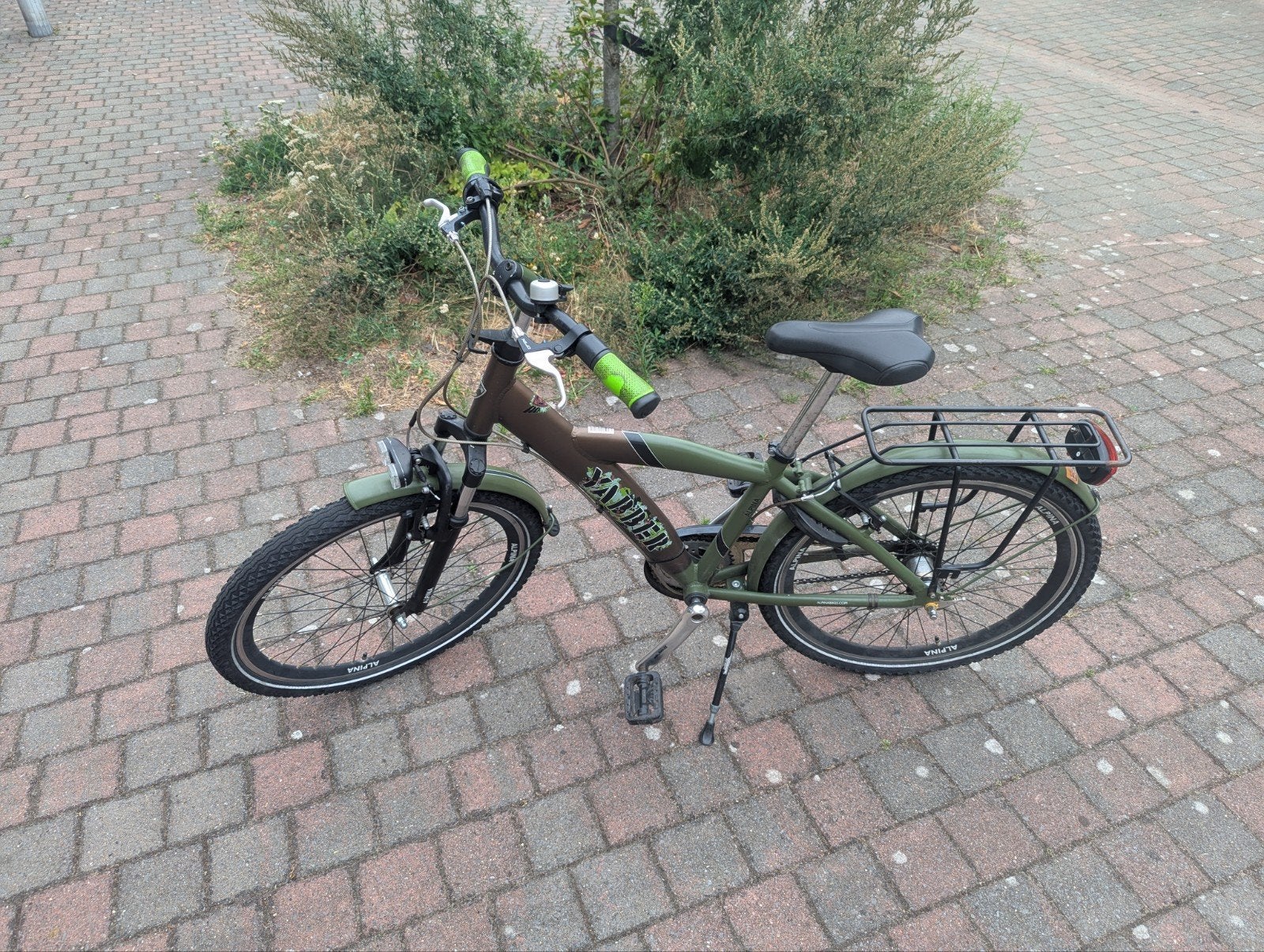 Jongens fiets Alpina Yabber 24", Ophalen, Terugtraprem, Alpina  yabber, Handrem