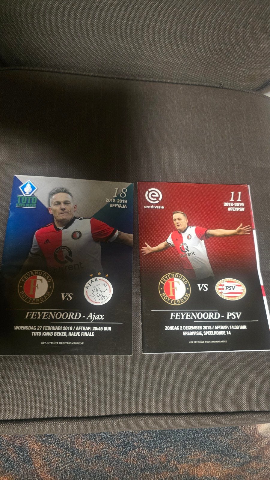 Feyenoord Wedstrijdmagazines - Diverse Wedstrijden, Verzamelen, Ophalen of Verzenden, Gebruikt, Feyenoord, Boek of Tijdschrift
