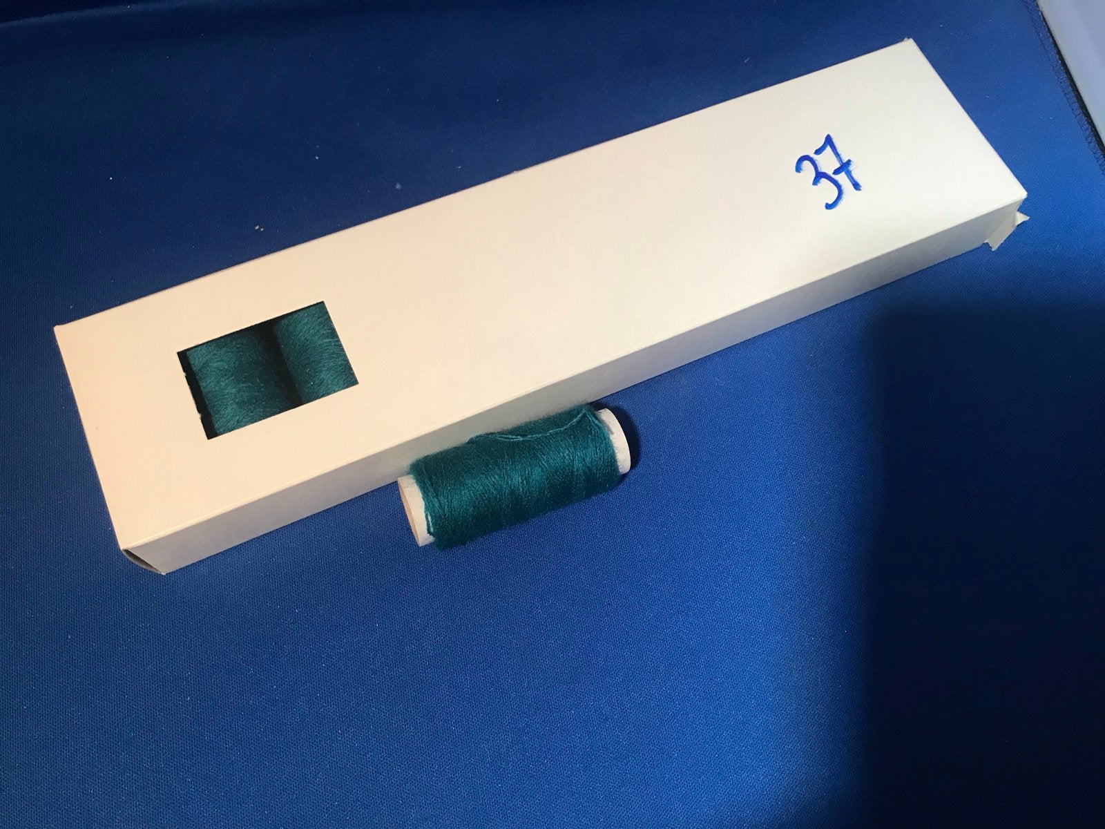 1 Rol punch wol - Groen 37, Ophalen of Verzenden, Nieuw