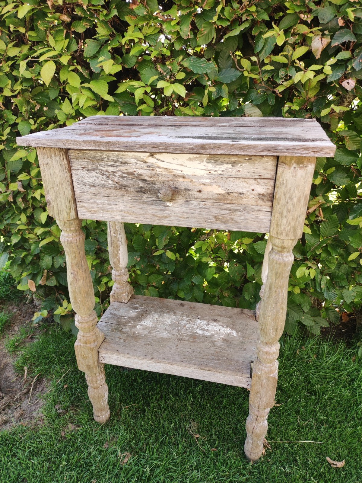 oud tafeltje., Ophalen, Minder dan 45 cm, 70 cm of meer