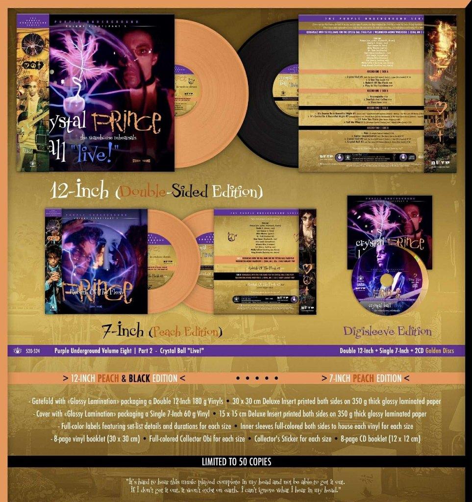 Prince - Crystal Ball 2LP+Rebirth Of The Flesh 7inch+2CD, Verzenden, Nieuw in verpakking, 12 inch