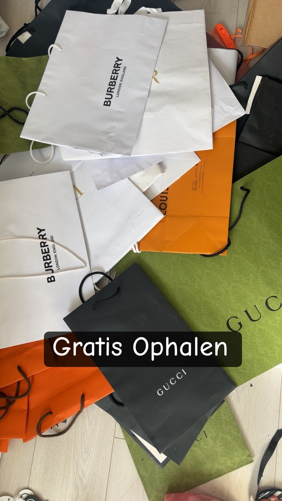 Designer Tassen en dustbags GRATIS OPHALEN ADAM, Diversen, Ophalen, Zo goed als nieuw